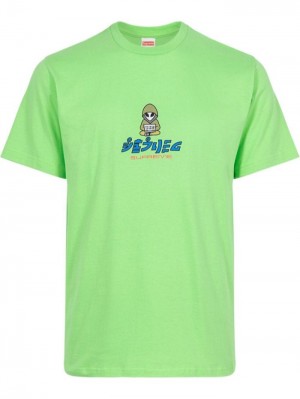 Supreme Alien Krátké-sleeve Zelene | YTBK5511