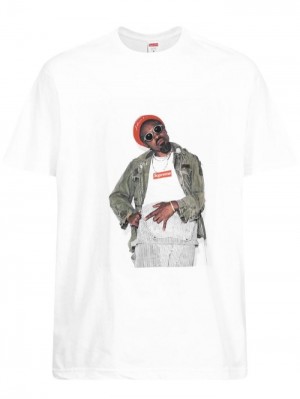 Supreme Andre 3000 Bílé | NYII8704