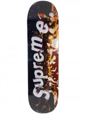 Supreme Apes Skateboard Deck Černé | UVQT6691