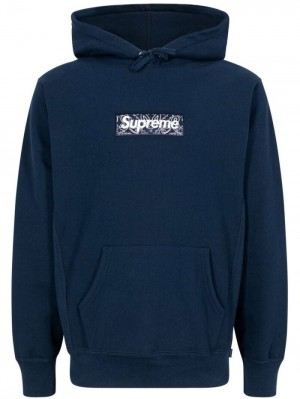 Supreme Bandana Box Logo Tmavě Blankyt Blankyt | DKFE4057