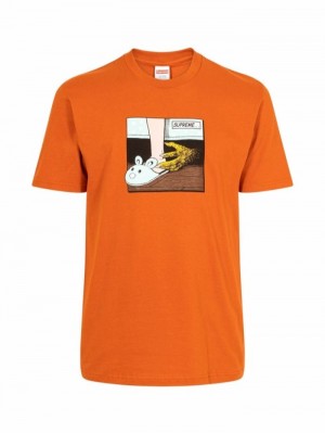 Supreme Bed Crew-neck Oranžové | RERF4033