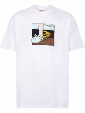 Supreme Bed Grafická-print Bílé | BFDZ5039
