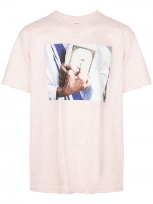 Supreme Bible-print Béžový | YGQA3829