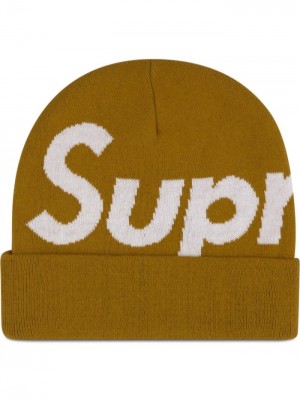 Supreme Big Logo Hnědé | HUCC1762