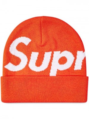 Supreme Big Logo Oranžové | KKWN9075