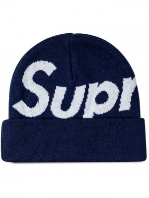 Supreme Big Logo Pletené Blankyt | EEFL6166