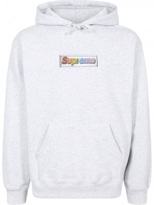 Supreme Bling Box Logo Šedé | TROR3797