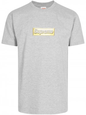 Supreme Bling Box Logo Šedé Žluté | KFHV2689