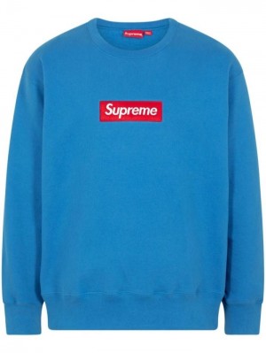 Supreme Box Logo Crew-neck Sweashirt Blankyt | BWYJ5537