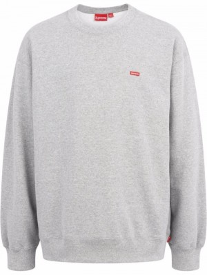 Supreme Box-logo Crewneck Šedé | DRCU7378