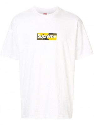 Supreme Brooklyn Box Logo Bílé | LEYA3001