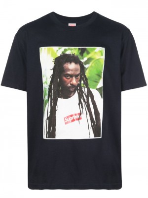 Supreme Buju Banton Photograph-print Černé | BJTQ6949