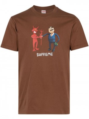 Supreme Business Bavlněné Hnědé | YTXV1294