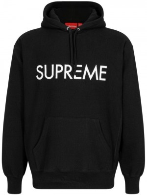 Supreme Capital Logo-print Černé | VVQL9857