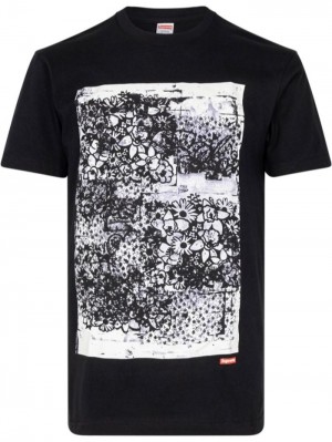 Supreme Christopher Vlna Untitled 1995 Crew Neck Černé | PBDU4089