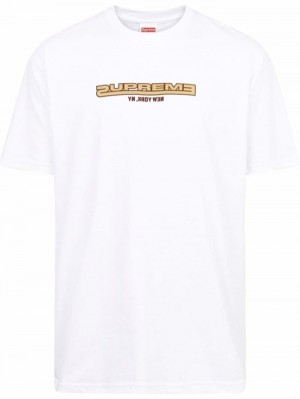 Supreme Connected Logo-print Bílé | WHPO3692