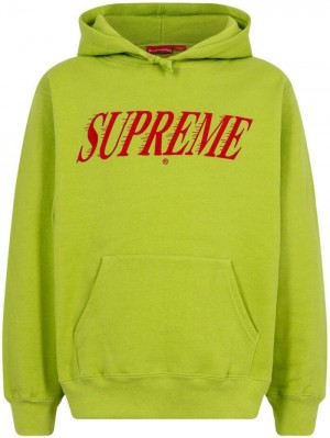 Supreme Crossover Logo-print Zelene | DRSJ2048