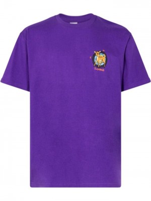 Supreme Deer Crew-neck Fialové | NOOI6234