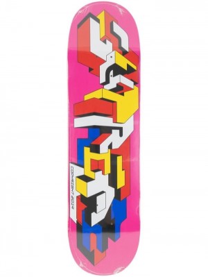 Supreme Delta Logo Skateboard Růžové | DKLR4173