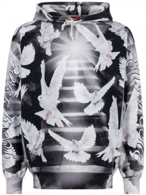 Supreme Doves Grafická-print Černé | JKRE0358