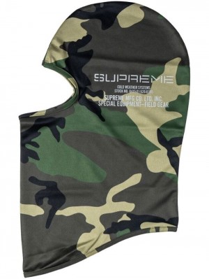 Supreme Field Gear Lehké Balaclava Zelene | JCGN6712