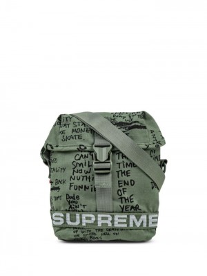 Supreme Field Side Bag Tmavě Zelene | QBLQ0382