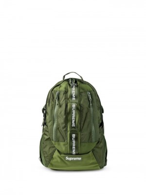 Supreme Logo Páskové Zelene | QIDV4386