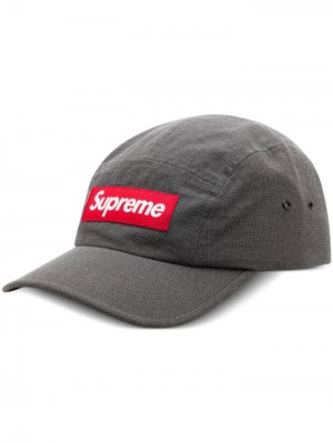 Supreme Logo-appliqué Baseball Tmavě Šedé | RWOR5370