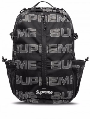 Supreme Logo-print Černé | HXEQ2393