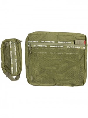 Supreme Organizer "Olive" Pouch Set Olivy Zelené Zelene | ZBNH7507