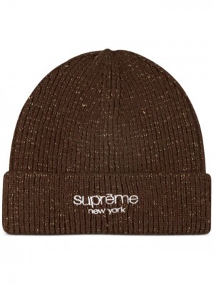 Supreme Rainbow Speckle Vlna Káva Hnědé | UMZV7833