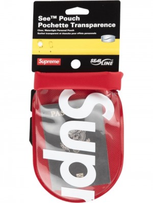 Supreme Sealline See Pouch Červené | IZWV9465