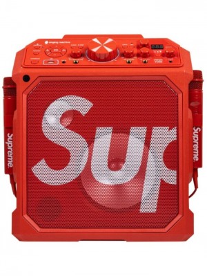 Supreme Singing "Red - Us Plug" Machine Červené | EFAF0884