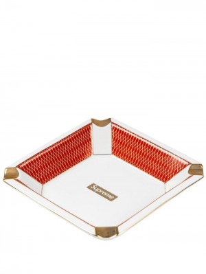 Supreme Small Keramický Ashtray Bílé | GNCE8691