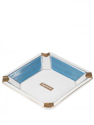 Supreme Small Keramický Ashtray Bílé | TLKU1008
