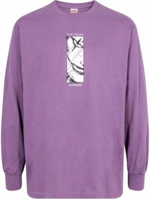 Supreme The Crow Crew-neck Růžové | ERFP8754