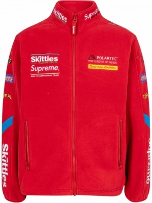 Supreme X Skittles X Polartec Červené | METW7979