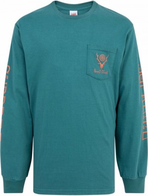 Supreme X South2 West8 Long-sleeve T-Shirt Blankyt | OEUW3737