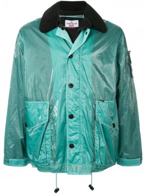 Supreme X Stone Island New Silk Light Zelene | WLAZ6601