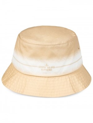 Supreme X Stone Island Stripe-detail Crusher Neutrals | EZZL0317