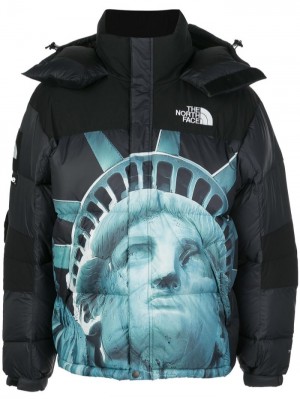 Supreme X The North Face Baltoro Polstrovaný Černé | EKWU7563