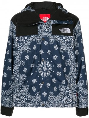 Supreme X The North Face Bandana Mountain Parka Blankyt | JJGC4791
