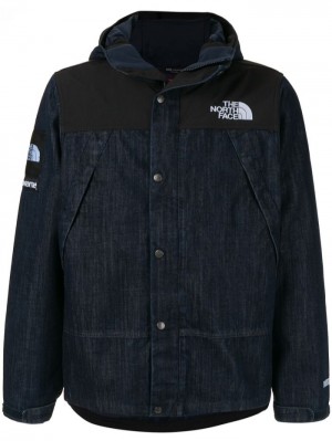 Supreme X The North Face Denim Dot Shot Blankyt | HCWU1067
