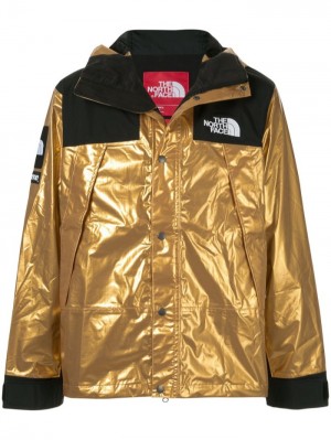 Supreme X The North Face Mountain S Kapucí Jacket Zlaté | EFOE1585