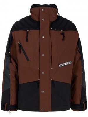 Supreme X The North Face Steep Tech Apogee "Brown" Černé Hnědé | JNEW6788