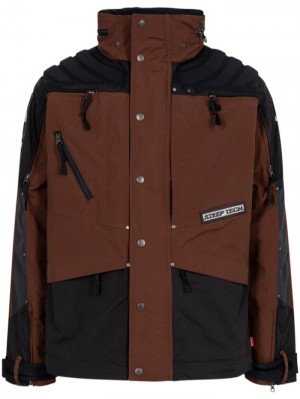 Supreme X The North Face Steep Tech Apogee Jacket Hnědé Černé | UIIR5176