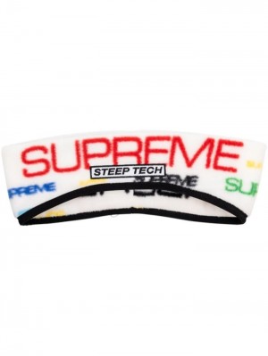 Supreme X Tnf Tech "White" Headband Bílé | NXMI0966